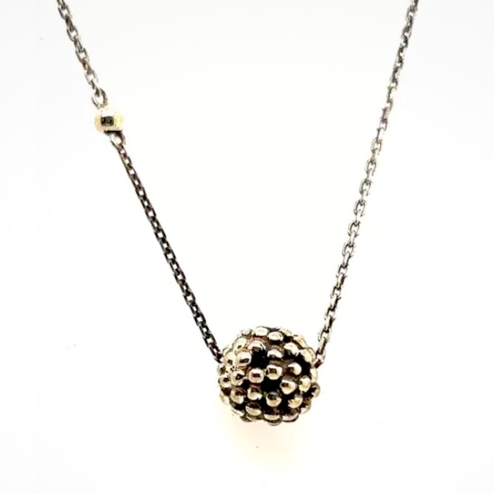 Links of London Sterling Silver Effervescence Bubble Ball Pendant Necklace